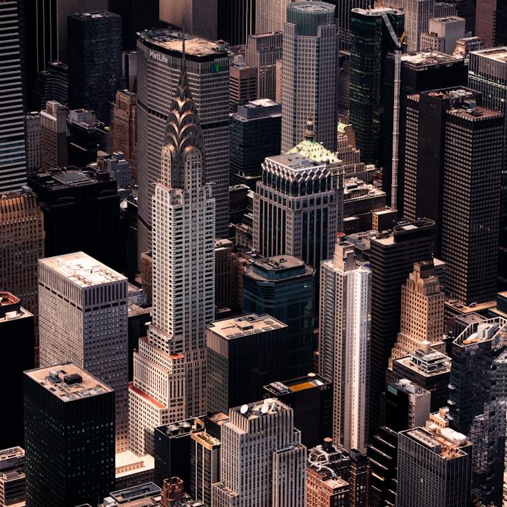 Families relaxing in a mall food court area